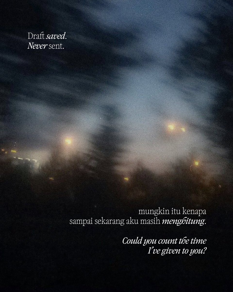 coldiacmusic's tweet photo. Unsent Things.

“lucu ya.
aku selalu punya waktu untuk kamu. kamu cuma punya aku saat ada waktu.” 😔 https://t.co/1vsTJIBDQf