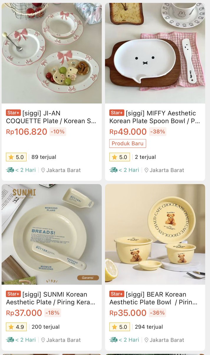 aoxrta's tweet photo. DEYM... ANOTHER TABLEWARE GEMASTTT ALA ALA PINTEREST 😭😭🤍🤍🤍 jujurrr naksirrrrrr ⭑.ᐟ https://t.co/jSyelEAnAM