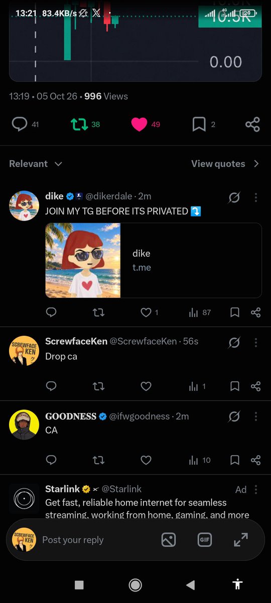 ScrewfaceKen's tweet photo. @JusttDerrick CGGAPZBqm8b9TNFY99pEB5gb6jyWEjahoyBDb5NFqTVv https://t.co/08QdbYf5op