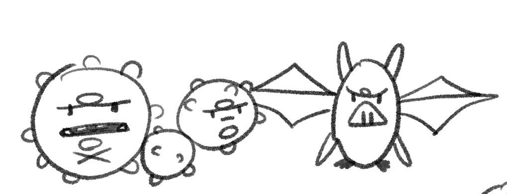 yzk_G9's tweet photo. 毒気を抜かれているどくタイプたち https://t.co/G9BZMhhhJT