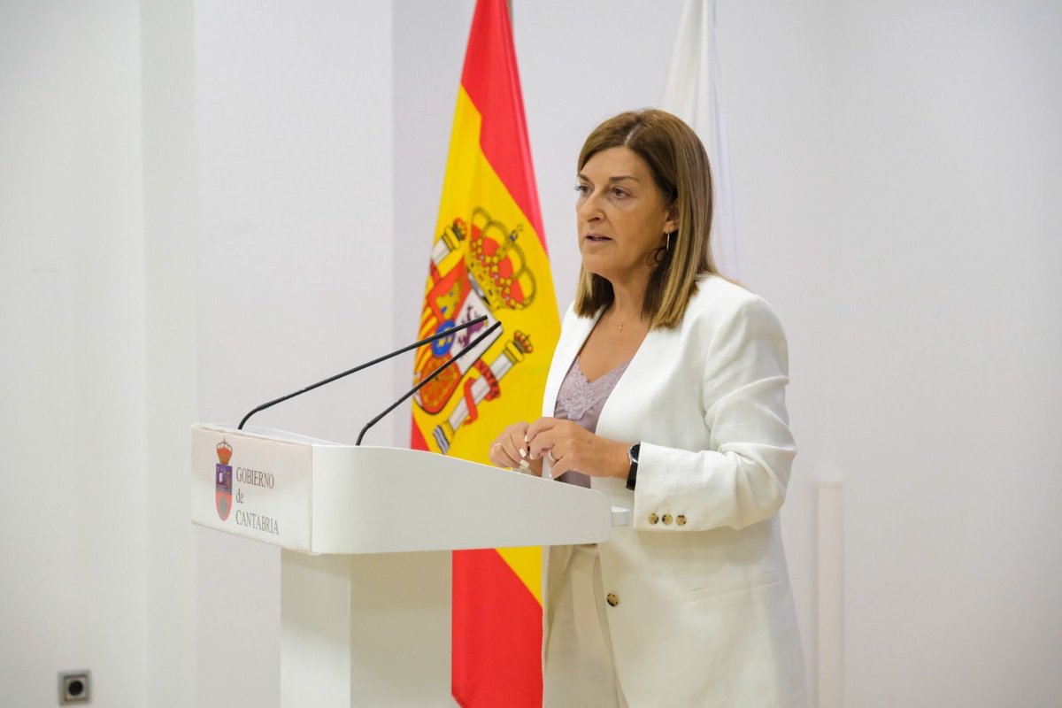 cantabriaes's tweet photo. 🔴 .@mjburuaga destaca que 'Bosques de Santander' será el primer gran parque de vivienda protegida de Cantabria y anuncia que incluirá la Ciudad de la Justicia 👉  https://t.co/vi5rVrZYdA https://t.co/TD0xwhc4Y4
