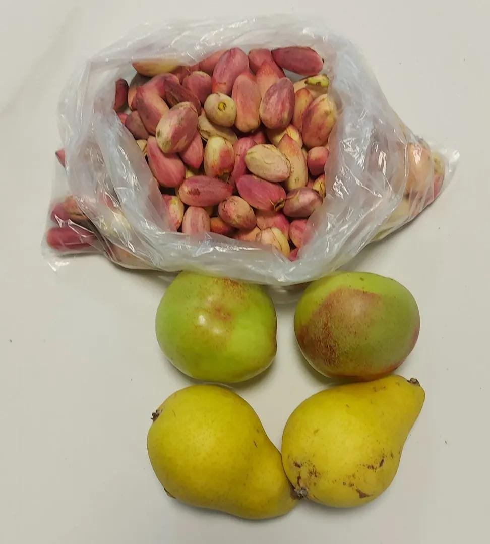 nargesbabk's tweet photo. نیم کیلو پسته،۲ تا شلیل،۲ تا گلابی
 همینا شده ۱.۳۰۰.۰۰۰ تومن
من که مجردم نهایتا اگر هوس کنم و نتونم بخرم شرمنده خودم میشم
ولی اون پدری که بچش میگه میخوام و نمیتونه بخره تکلیفش چیه...؟ https://t.co/7T2gNFzNIw