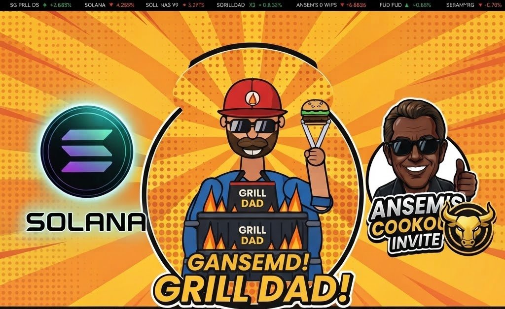 GrillDadSol's tweet photo. THE GRILL IS HOT. JOIN THE NEIGHBORHOOD. 🔥🥩🥓
We got Solana, and we got the full community stack cooking up some alpha. $GRILLDAD is taking over the backyard. Get your plate before the food's gone. 🚀🥩

CA: FWKsXUsYjtih7k1QEYehAsHdNYghpkmun1MY7fZgpump

#Solana #SolanaEcosystem #solanagem #SolanaCrypto @blknoiz06