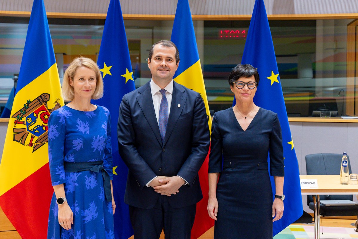 Vasile_Tofan's tweet photo. Good news from Brussels: the @EU_Commission announced today the disbursement of €157m to Moldova - the third Growth Plan payment, following 18 completed reforms. So far, Moldova has received around €661m through this results-based mechanism.

I welcomed the decision at the 10th EU-Moldova Association Council, together with High Representative @kajakallas and Commissioner @MartaKosEU. The Government is new, but Moldova's direction remains the same: our European future is the choice of our citizens.

We aim now to open the remaining cluster as soon as possible. Moldova is not only receiving security, but contributing to it - with our troops in EU missions in Somalia and Bosnia and Herzegovina.

Grateful to the EU for being a reliable partner when it matteres most. Moldova will keep delivering - in reforms, investment, security and protecting our people this winter. 🇲🇩🇪🇺