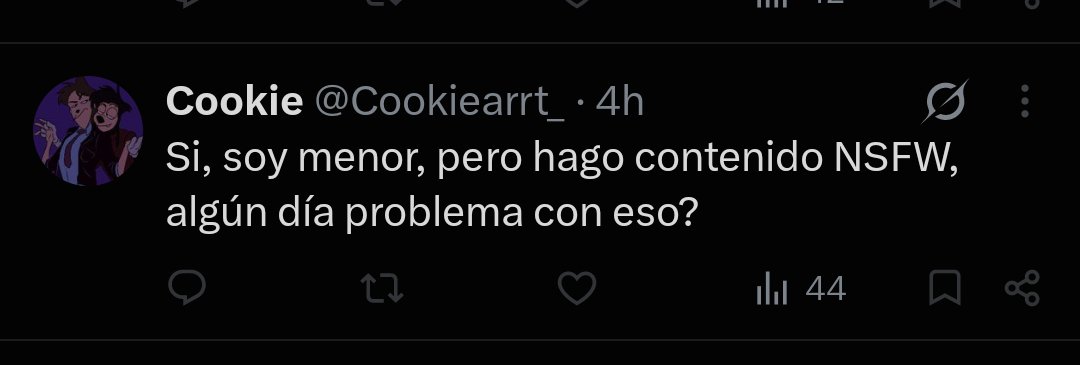 val_foxey's tweet photo. @Cookiearrt_  no se nena, investiga la ley, recordemos que tienes 23 casi 24. Da igual que edad te pongas para mentir, has cometido crímenes. Plagio sobretodo, a su vez, no es extraño que tu siendo mayor de edad hablases con una cuenta que es menor? (encima tiene family link) https://t.co/x6bv67Q5HX