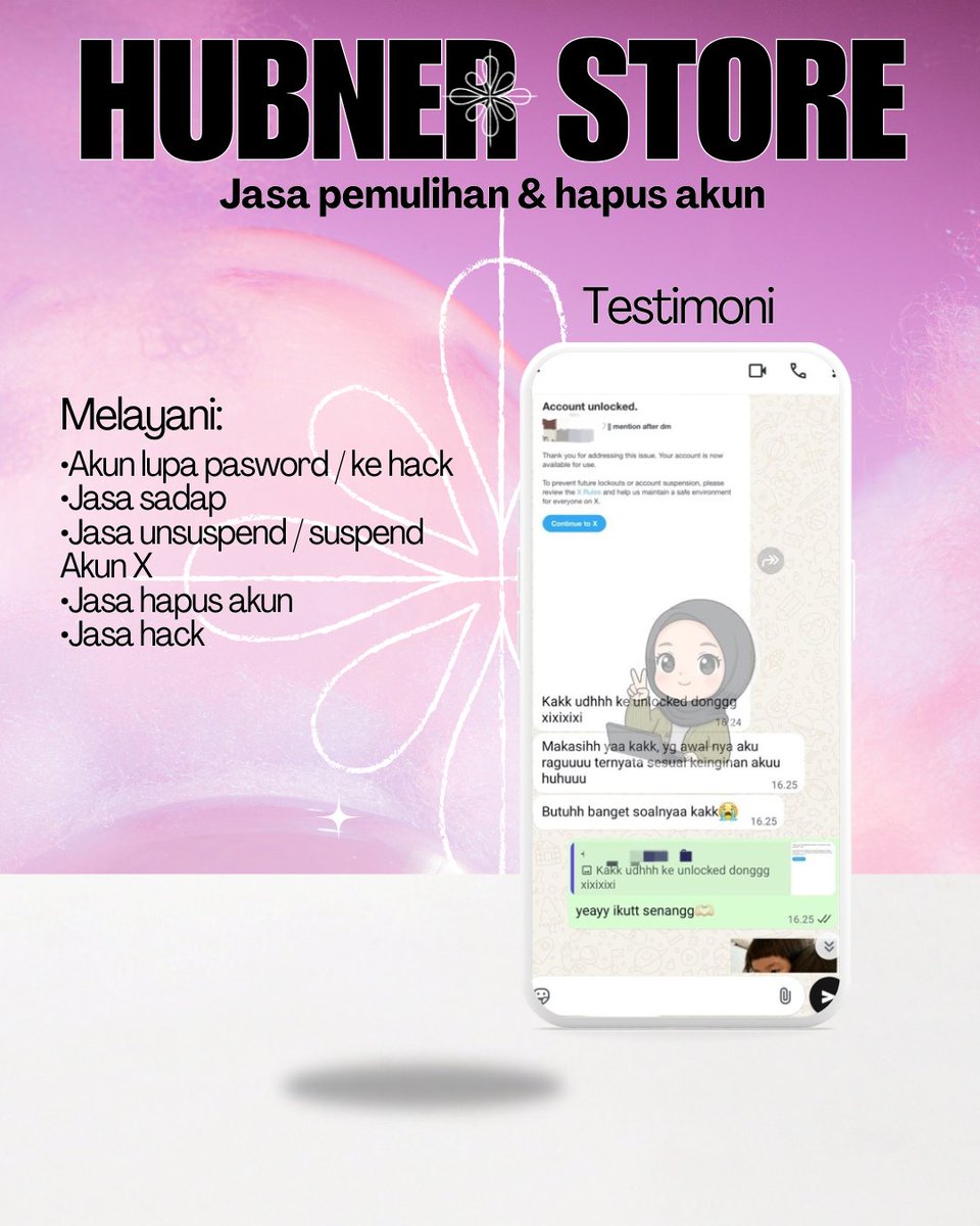 manrwx's tweet photo. selamat malam kembali,,open jasa balikin / jasa pulihkan akun lupa password, jasa hack akun, jasa sadap wa, jasa lacak lokasi, jasa lacak hp hilang, jasa hapus akun,jasa pemulihan akun all sosmed❗️

Instagram, tiktok, facebook, email, line, twitter dll❗️

order melalui wa di bio https://t.co/azCDcQ6sey