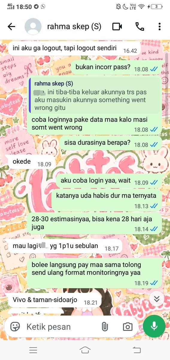 scriptled's tweet photo. testi hari inii dari cust langganan ..♡ https://t.co/6uIfWXI7BL