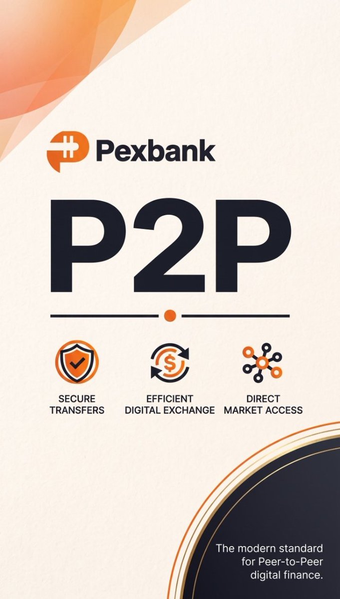 pexbank's tweet photo. You send money.
Someone receives it.

Person to Person.

That's P2P.

Now imagine doing that across borders.

That's where it gets interesting.

We're breaking down how P2P works next.

Follow PEXBANK so you don't miss it.

*Explore https://t.co/CATcVPxn9Z*

#PEXBANK #P2P https://t.co/nv55DVMP4x