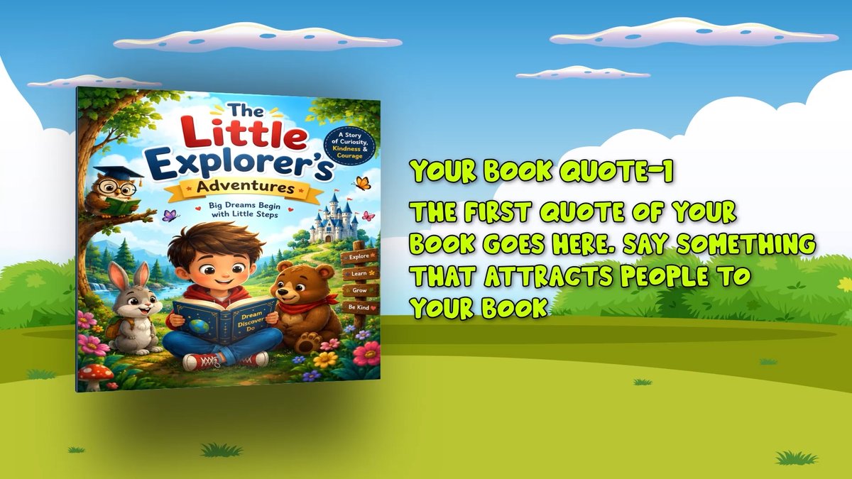Mezan_GQ's tweet photo. 🎬looking for Children’s Book Trailer kids book promo video?

Professional quality • Fast delivery • Top-notch results
More Info &amp; Order⤵
https://t.co/pI3iDrVeDc

✨1920x1080px HD
📱Social Reels Size
🎵Royalty-Free Music
🔄Quick Revisions
🤝Lifetime Support
✅100% Satisfaction https://t.co/8nZTXQ1M3l