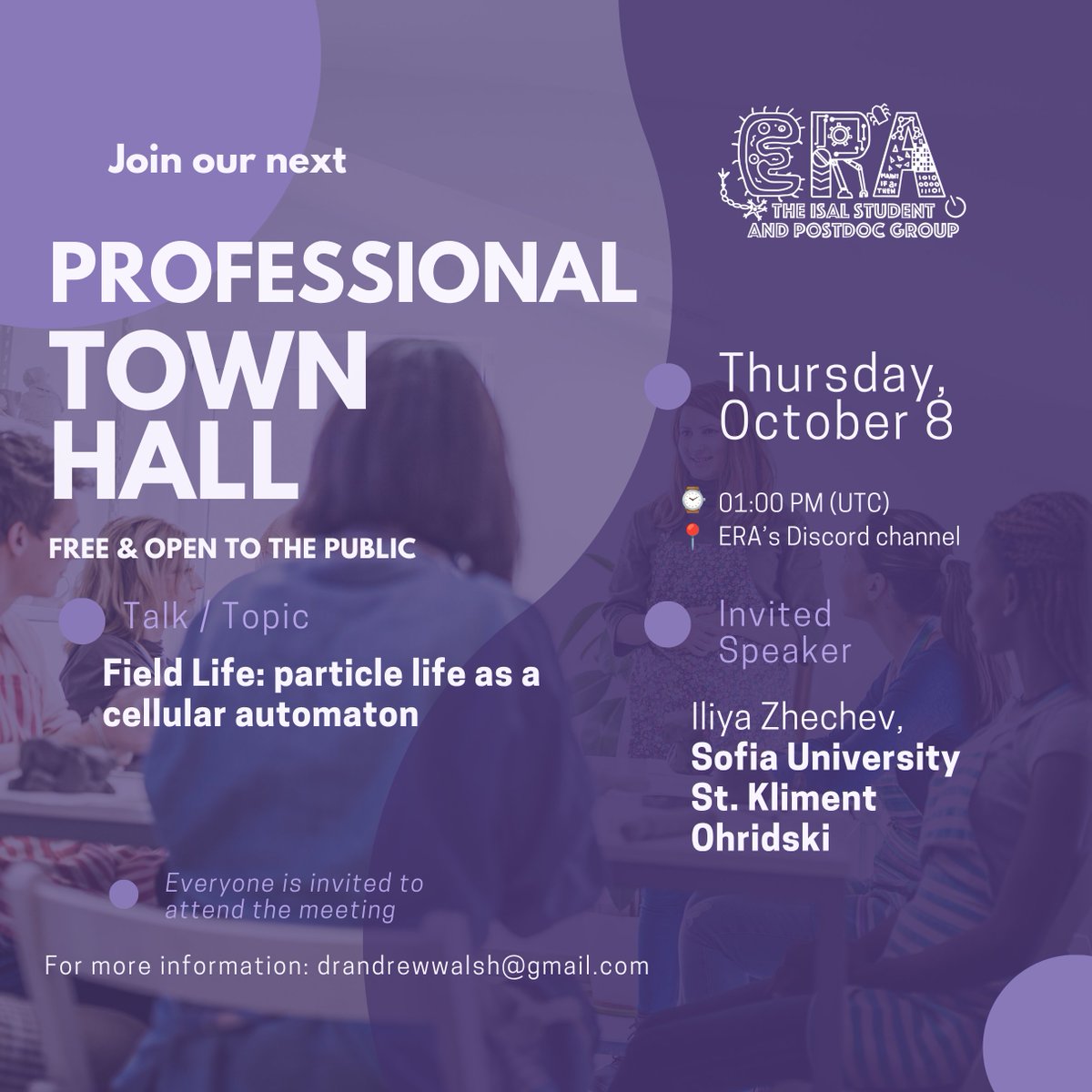 ISALstudents's tweet photo. Field Life is a continuous, grid-based #ALife simulation that operates on scalar fields rather than discrete particles. It runs entirely on the GPU, simulating complex emergent behaviors!
Intrigued? Join our next Professional Town Hall to learn more! 🌱
https://t.co/ivuLh4lJBk https://t.co/TQJUrzty3J