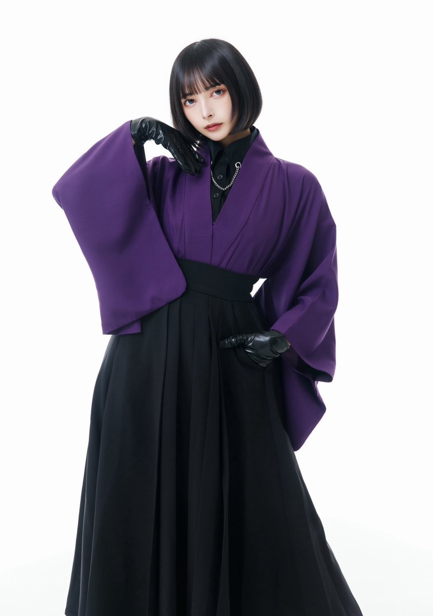 misamaru_kimono's tweet photo. 【お知らせ】
10月9日(金)21時より「<男女兼用>半着物 紫」の発売開始！
https://t.co/ImSMx0BTTe https://t.co/ao1pU9IsW7
