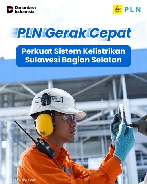MarosElectrizen's tweet photo. Listrik Sulawesi Bagian Selatan (Sulbagsel) terus diperkuat untuk menjaga keandalan pasokan energi. PLN bergerak melalui percepatan perbaikan PLTU Jeneponto, optimalisasi pembangkit yang tersedia, serta penyiapan tambahan kapasitas hingga 627 MW.

#pln #sulbagsel https://t.co/vLcPMdiPV4