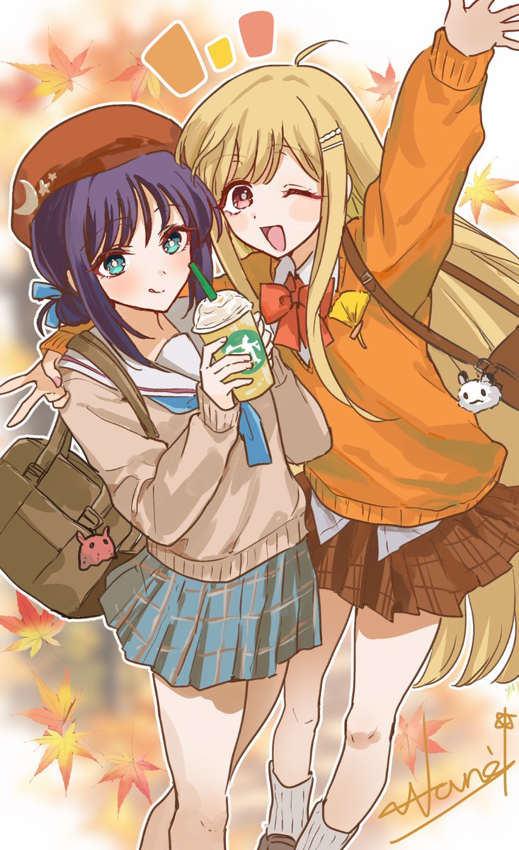 wano49's tweet photo. 秋🍁🍂🧡
#超かぐや姫 https://t.co/2ao27KdVfE
