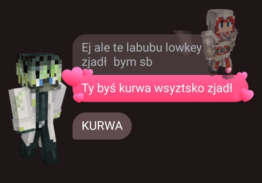 NaczosyNacho's tweet photo. Jakieś rozmowy moje i @FancyWine97 jako postacie z qsmp XDDDD
#qsmp2 https://t.co/5bBRK00QIf
