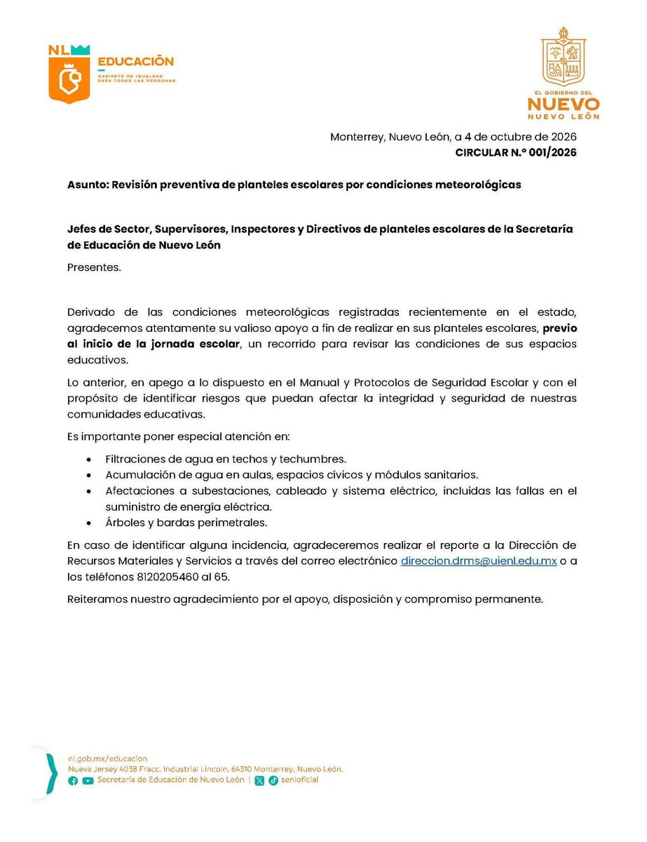 28maeta's tweet photo. En pocas palabras:
Vayan a la escuela y verifiquen el estado de instalaciones y daños reporten a Recursos Materiales....

Aaaa, nunca hacen caso ahí!!
Ok, toncs doy clases bajo charcos de agua y sin luz? https://t.co/h1H1yF1lRh