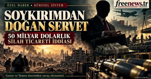 EkonomistCfo's tweet photo. Soykırımdan Doğan Servet: Gazze ve Yemen’deki Katliamların Arkasındaki 50 Milyar Dolarlık Silah Vurgunu İfşa Oldu
#FreeNews #ProfitingFromGenocide #Gaza #Yemen #ArmsTrade #WarEconomy #MakingAKilling #HumanRights #TheCostOfWar
https://t.co/QE1RWWw1mK | ÖZEL HABER - KÜRESEL SİSTEM Soykırımdan Doğan Serve https://t.co/TBsLjhJJhx
