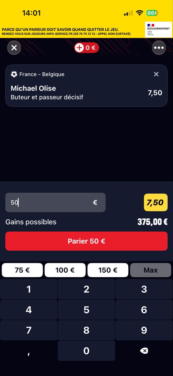 prince8100s's tweet photo. @Betclic Pseudo : sese7623
#FeebetsBetclic https://t.co/XF64bqbjWD