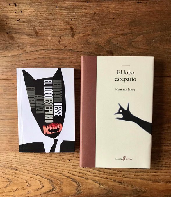 Bibliomaniatico's tweet photo. ESPECIAL PREMIO NOBEL DE LITERATURA VII

- Sigan la cuenta.
- Los que RT este tw y me dejen su correo en el DM, les puedo ir enviando en digital.

📚 EL LOBO ESTEPARIO, de HERMANN HESSE.
Ganador PREMIO NOBEL DE LITERATURA 1946. https://t.co/AwfotjZ5pE