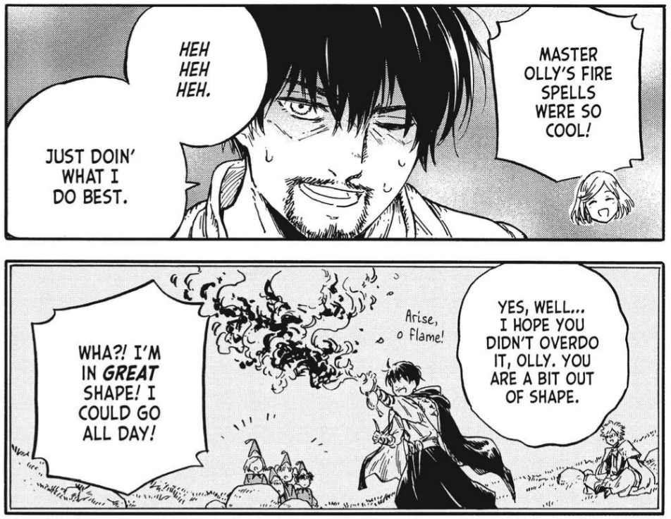 fuedalreese's tweet photo. important thing to understand abt orufrey is that they're both flamboyant with their magic it is in their lifeblood https://t.co/zQoX5DDFg4