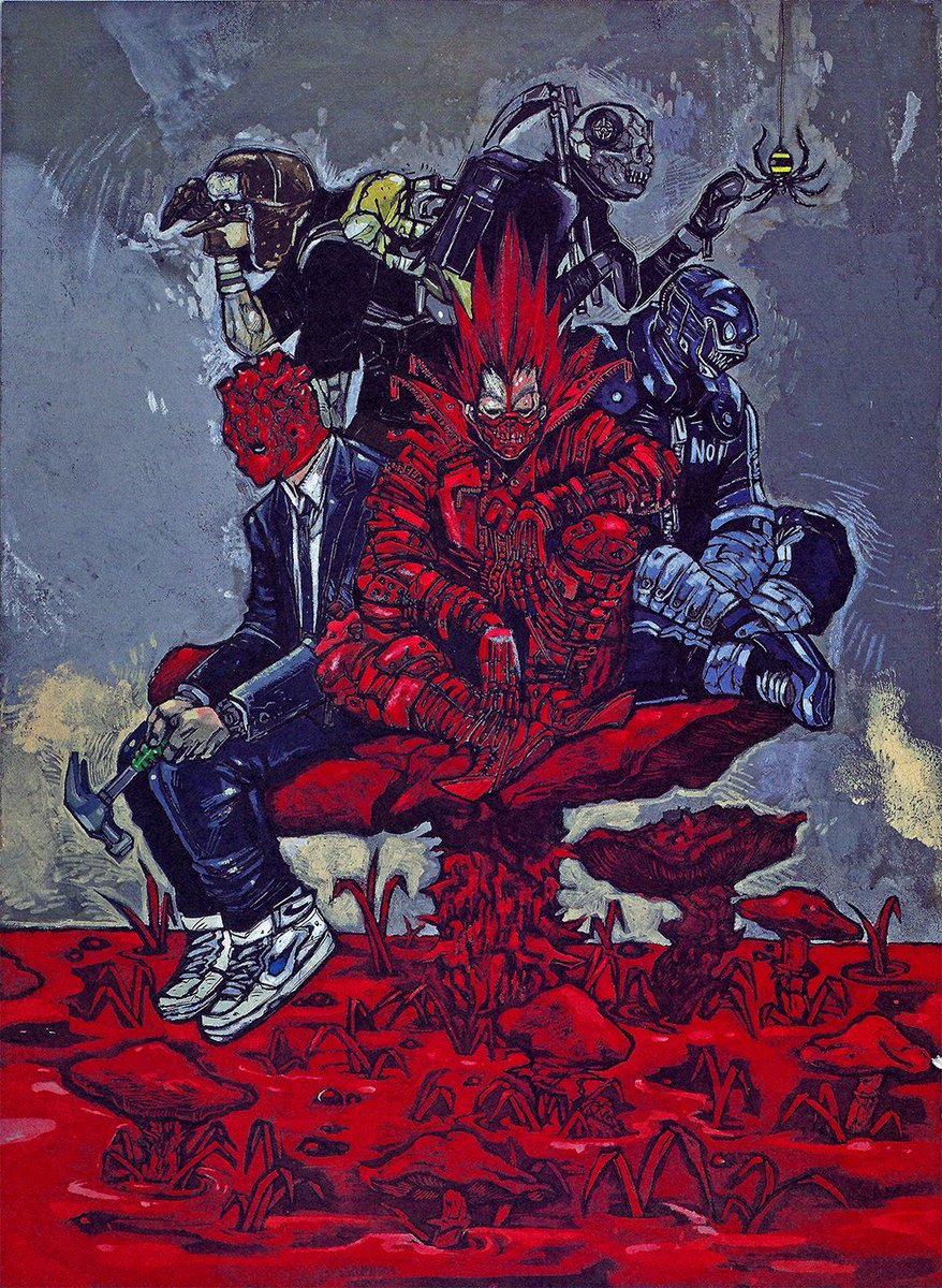 _Meloku's tweet photo. Dorohedoro by Q Hayashida https://t.co/AmCmNMs8cX