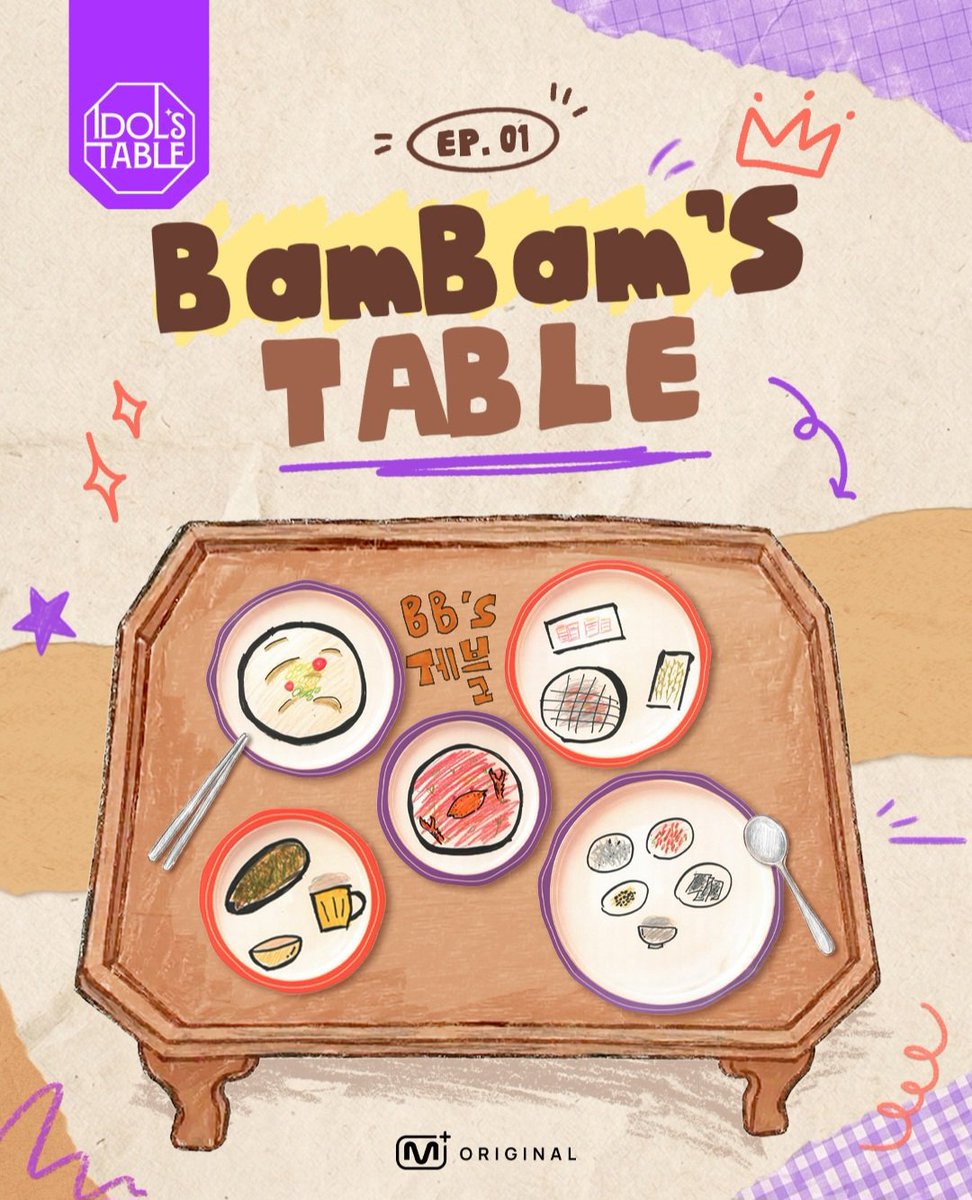 kaekulthip's tweet photo. BamBam's Table
#IDOLTABLE
#Mnetplus_original
#BamBam https://t.co/dDL3eqpKF8