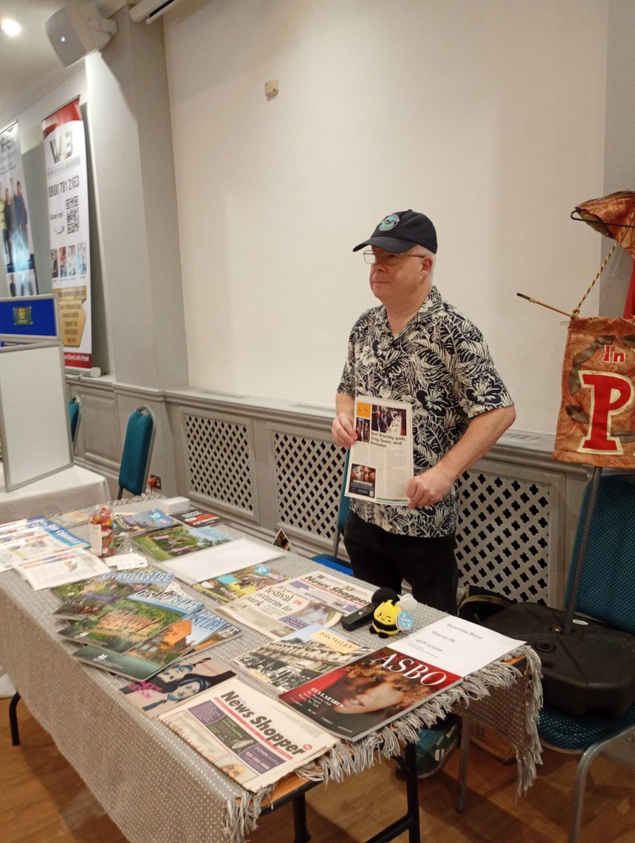 BromleyBuzz's tweet photo. Last week, the Bromley Business Show by Brilliant Businesses UK made its debut. We had a stand both In @InTunePR and the Bromley Buzz. Episode 310 of the Bromley Buzz podcast - https://t.co/s3j2MeC1gp contains interviews from the whow. 
#bromleybuzz #podcast #bromleybusinessshow https://t.co/gkhuXkvj1c