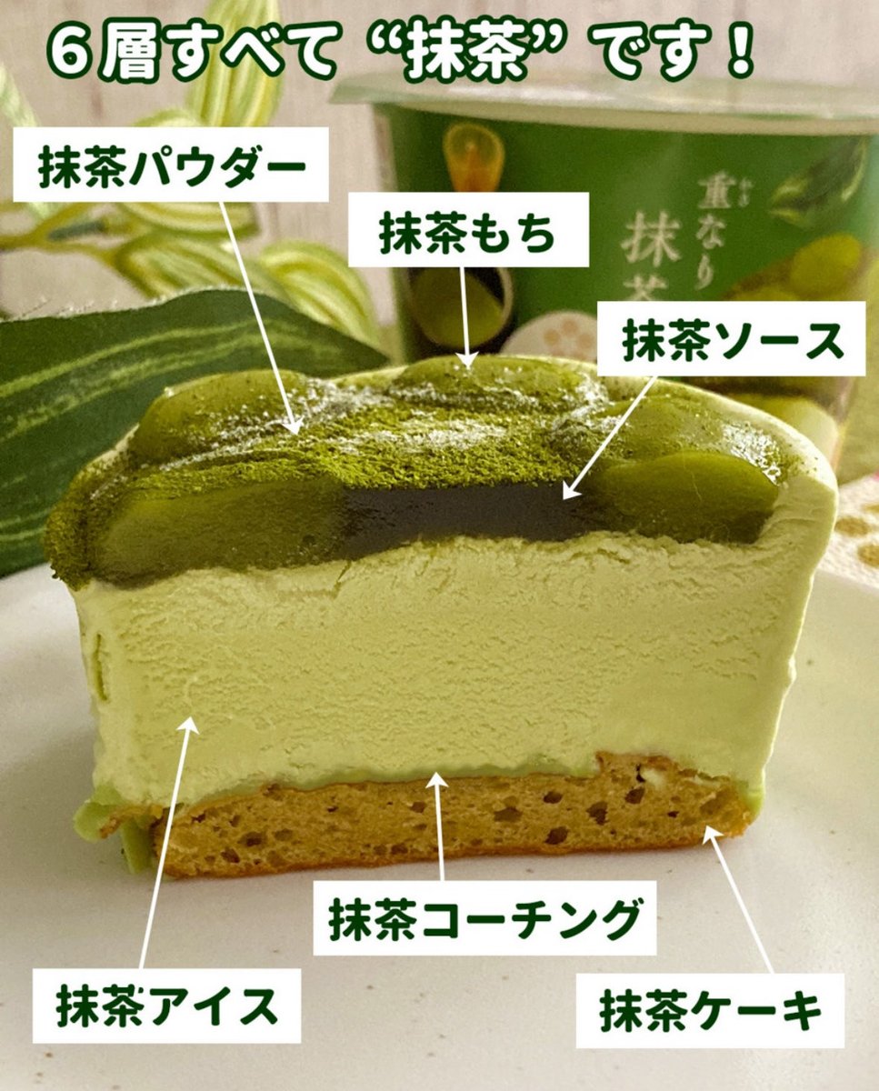 I8X50rin's tweet photo. 井村屋さんのやわもちから
とんでもないものが発売されてるよ✨️

全部抹茶！
抹茶好きの為のアイスだよ！！ https://t.co/TKiBj2o8ZA