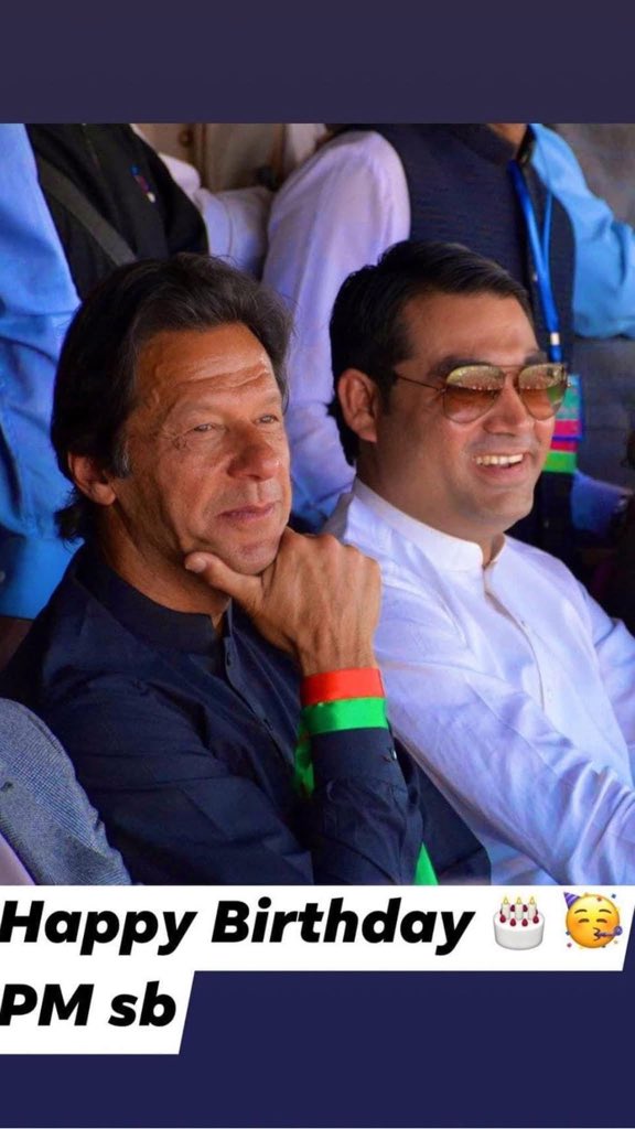 UmrPTI's tweet photo. #HappyBirthdayImranKhan ; to the man who has been a teacher and a mentor. I feel grateful to have had your guidance in life; to understanding that the ups and downs are part of the wave. It’s shameful what is being done to you. We are simply a self destructive country. https://t.co/G82bNGECGX