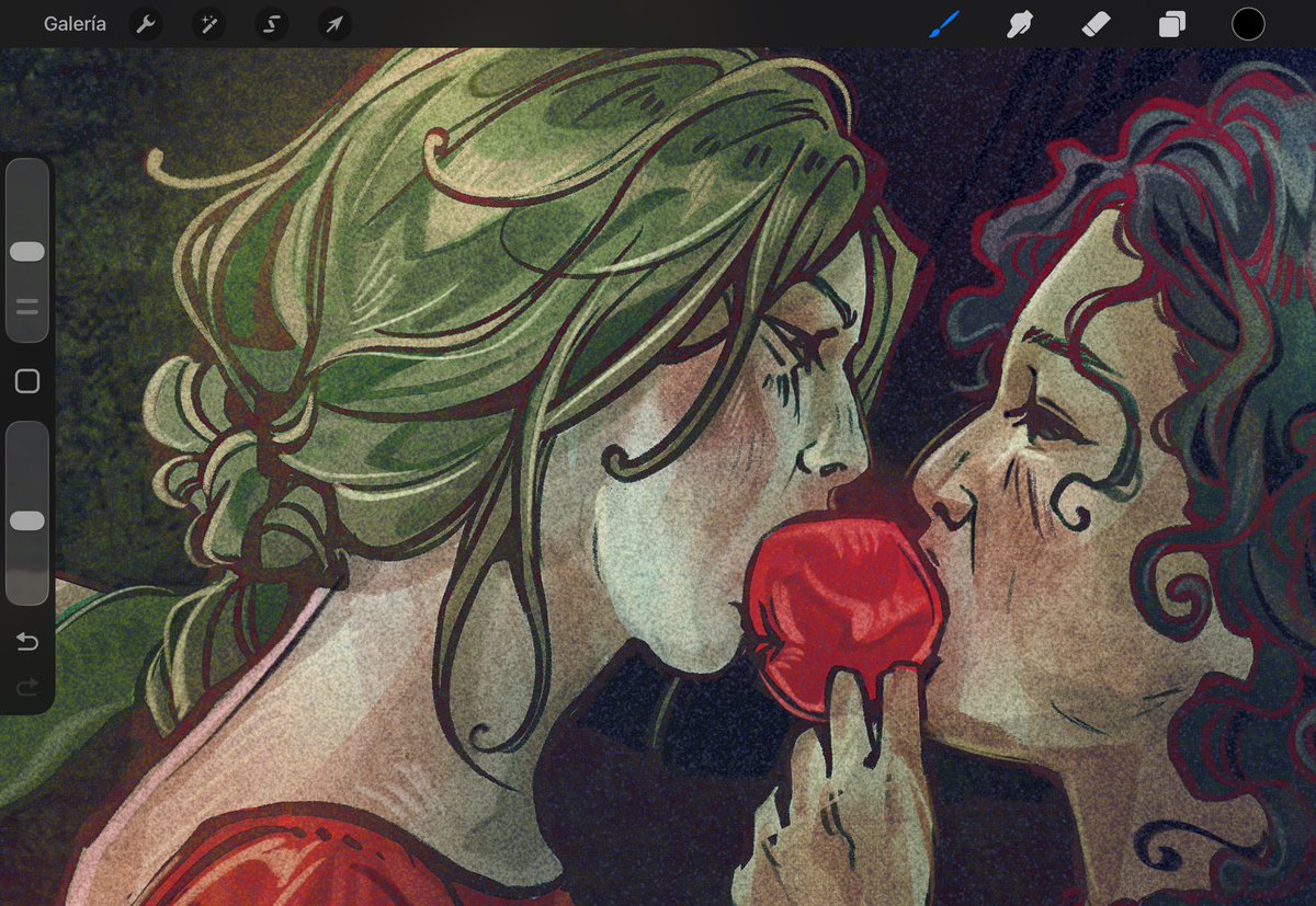 cutegirlsart's tweet photo. Killing Eve wip 🍎 #killingeve https://t.co/G8x2B6feZ4