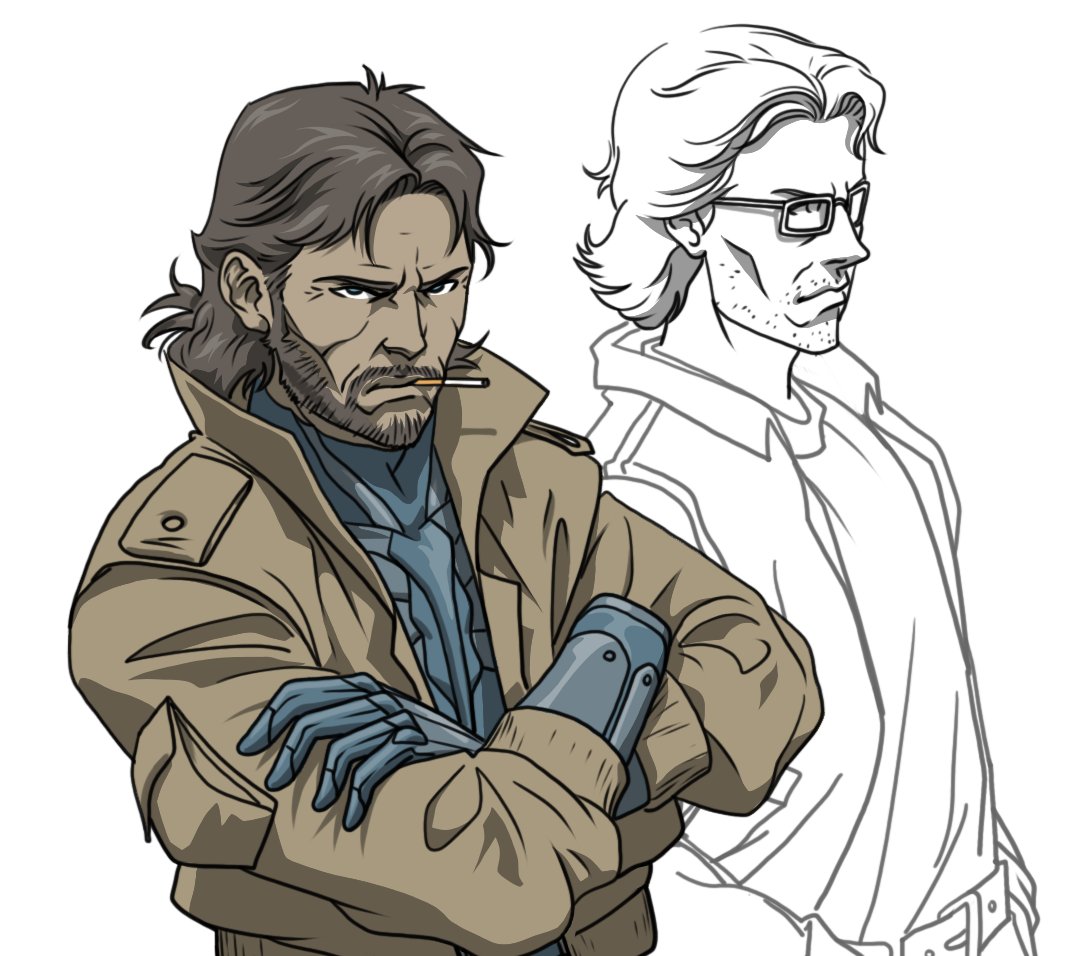 BipedalBastard's tweet photo. yep, i'm doodlin' the boys https://t.co/1WofKJeGn2