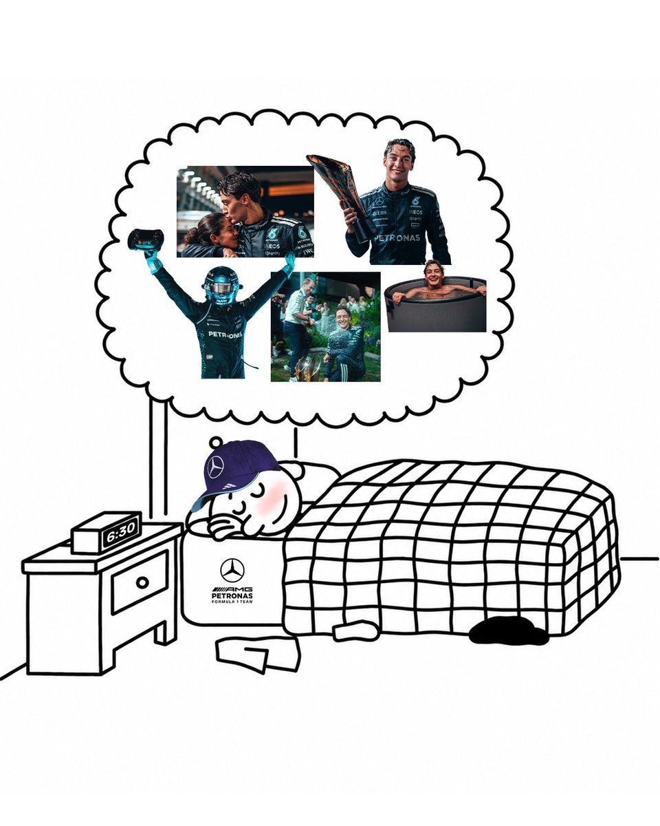 MercedesAMGF1's tweet photo. Still not over it 🤗💭

Singapore, we're back! 🇸🇬 https://t.co/mZPHXm7nSC