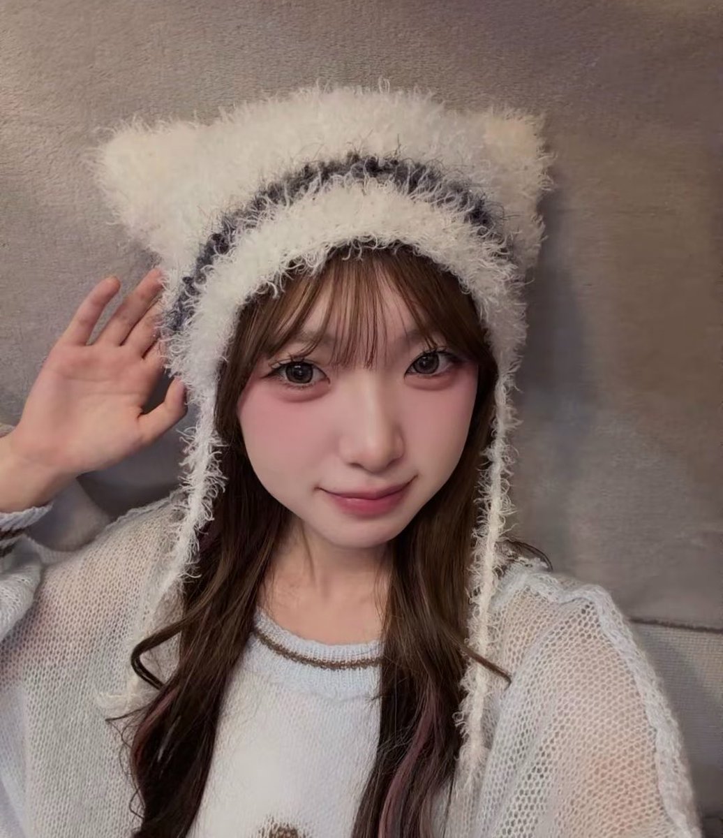 suuuumhamu2's tweet photo. 猫耳編んだ〜₍˄·͈༝·͈˄₎ฅ˒˒ https://t.co/FUjbXaJpEx