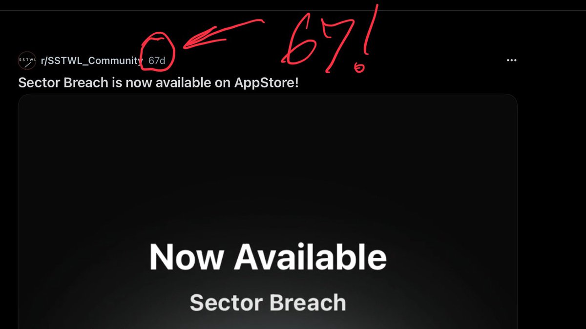 TheElephant67's tweet photo. Congratulations to the SBteam! This is their 67th day anniversary since they dropped their first game! A big step in every indie studio! Can’t wait to play the next one! @Boidoi_xr @Corpsicle_1 @Al1bbit @ChimpGrenade #SSTWLsectorbreach #SSTWL #indie https://t.co/6LqDVTJTeQ
