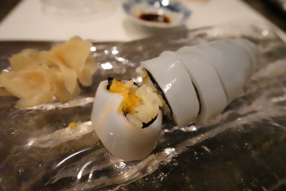 am6_1s's tweet photo. お鮨欲満たされた〜
久しぶりに良いウニ食べれて幸せだった
あん肝が美味しすぎて飛んだ https://t.co/K01vL0esGn