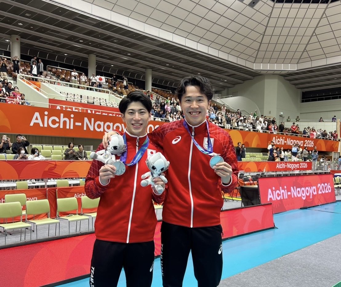 rikutogoto_11's tweet photo. アジア大会準優勝で今季の代表シーズンが終わりました。
いろいろな感情がありますが、それも踏まえて成長の糧にしていきます！
本当に沢山の応援ありがとうございました！🙇‍♂️

 #asiangames
 #同部屋で始まり同部屋で終わったカワヒガシパイセン https://t.co/wXWfDrLOUG