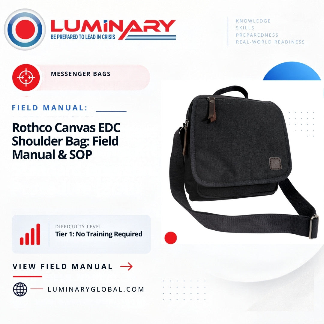_LuminaryGlobal's tweet photo. Your bag has the volume. It does not have the organization. That is the problem. Field Manual and SOP now live.
https://t.co/5Xz0pc3obL #OperatorLoadOut #TacticalGear #VeteranOwned https://t.co/mimK5IFfs8