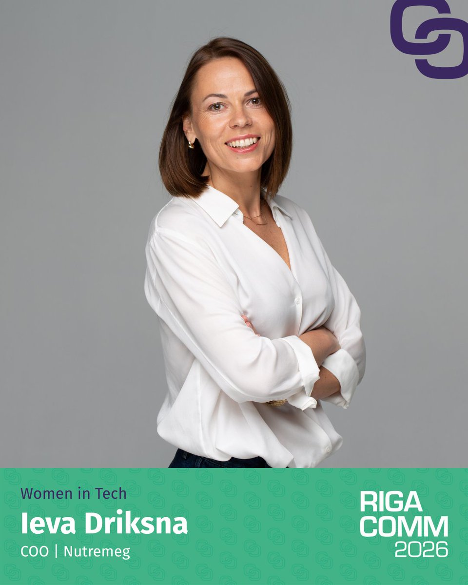 RigaComm's tweet photo. 📢 Riga Comm 2026 Women in Tech Speaker Announcement!

🎤 Join the session live at Riga Comm 2026
📅 October 9, 2026
📍 Riga, Latvia

🎫 Tickets:  https://t.co/FkIuShjaF9
📌 Exhibitors: https://t.co/oJCjvEtsBB
📌 Program: https://t.co/a7hUozBBYj

#RigaComm #RC26 https://t.co/9K4JJA9lK6