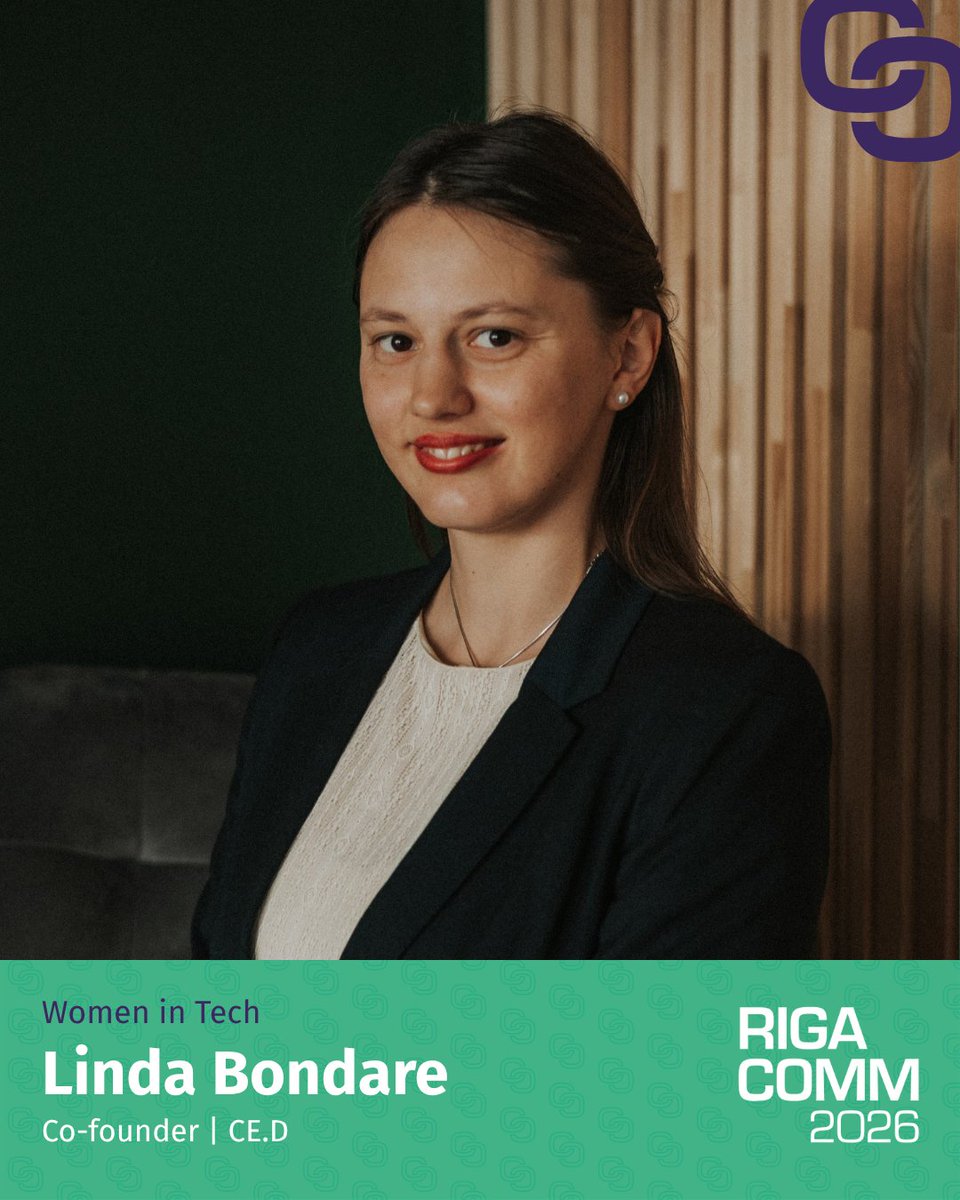 RigaComm's tweet photo. 📢 Riga Comm 2026 Women in Tech Speaker Announcement!

🎤 Join the session live at Riga Comm 2026
📅 October 9, 2026
📍 Riga, Latvia

🎫 Tickets:  https://t.co/FkIuShjaF9
📌 Exhibitors: https://t.co/oJCjvEtsBB
📌 Program: https://t.co/a7hUozBBYj

#RigaComm #RC26 https://t.co/9K4JJA9lK6