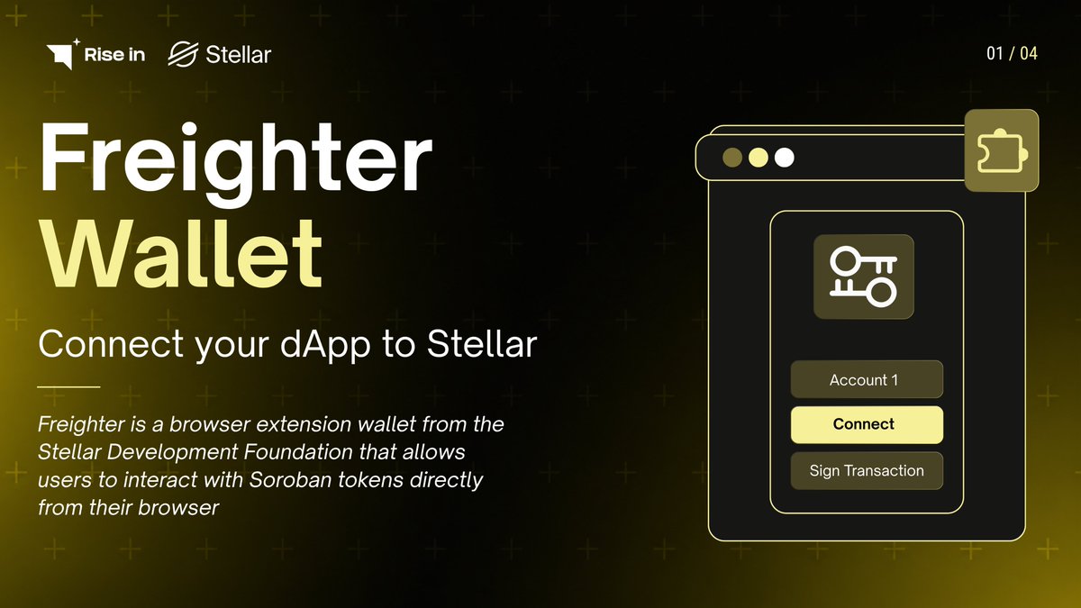 Indo_Stellar's tweet photo. Want to build a dApp on Stellar?
Freighter could be an important part of it 

@BuildOnStellar @riseinweb3 https://t.co/uqnk3j9PZV