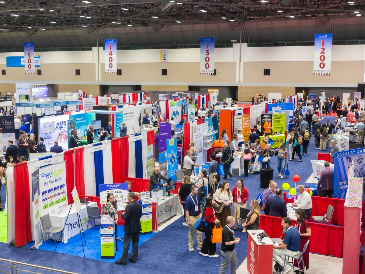 Commpharmacy's tweet photo. 🔥 Day two of #NCPA2026 did not disappoint! NCPA President Kristen Riddle opened the Expo Hall K.C. style, after giving her final remarks at the general session. 

We also heard insights on the upcoming midterm elections and celebrated the University of Washington team who won the Good Neighbor Pharmacy NCPA Pruitt-Schutte Student Business Plan Competition. 🎉

🔎 Register for our House of Delegates happening tomorrow morning and make the most of today’s lineup: https://t.co/TqxfGdH0KV