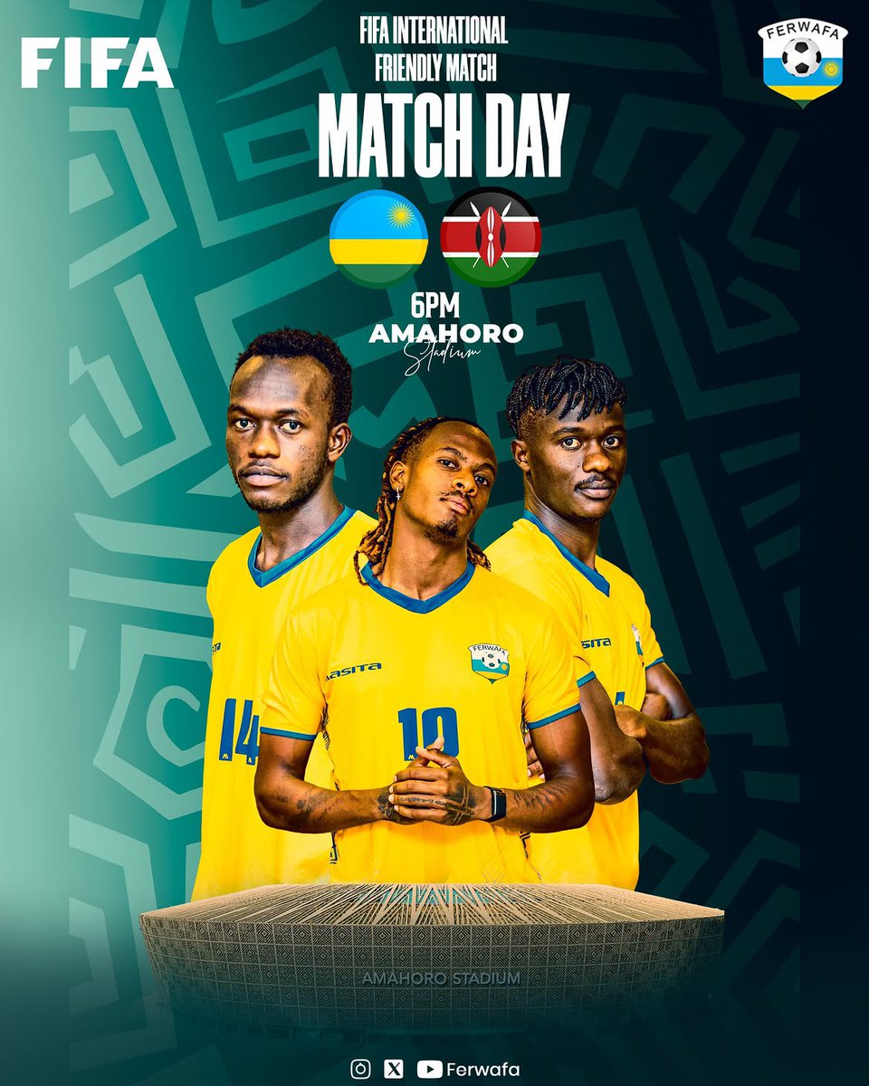 RwandaSport2day's tweet photo. 🚨 MATCHDAY 🚨

🇷🇼 RWANDA vs KENYA 🇰🇪
FIFA International Friendly

🚨 2/2 — Access &amp; Parking Arrangements

📍 Amahoro Stadium
🕕 18:00 https://t.co/YVTYAmk03H