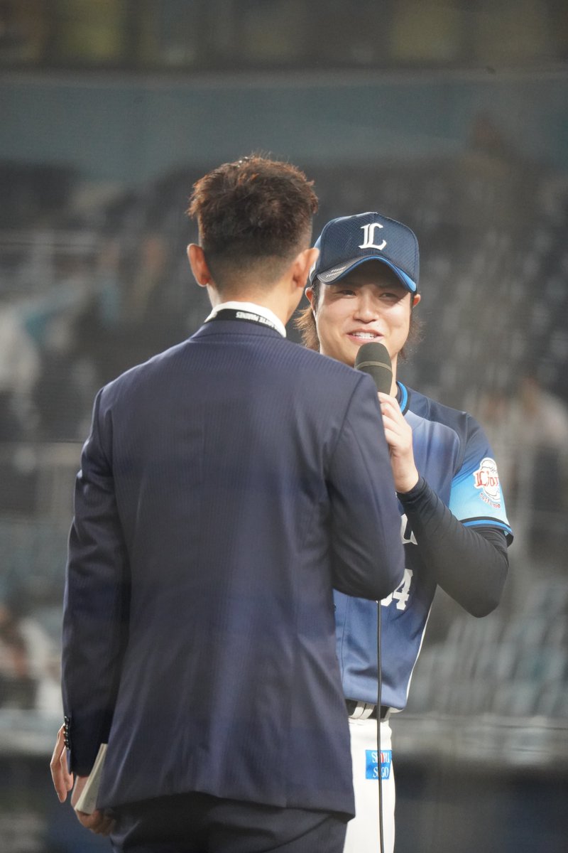 Namio_dao's tweet photo. OUR HERO！！！！！！

2位...！！！！

#seibulions https://t.co/mF4L8qLwR6