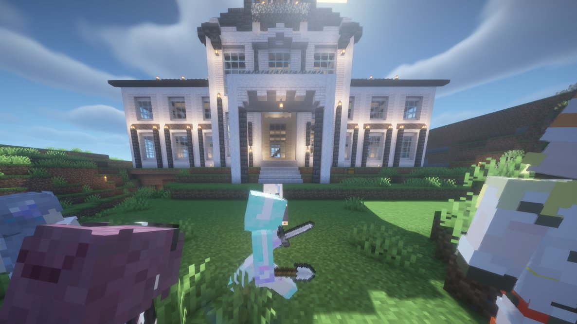 ShinozakiShanon's tweet photo. #ゆうぎりマイクラ おつシャノ～.。o○

この１か月で色々発展しました✨
みんな色々できること増えて感動...！

これからもマイクラ発展していきたい！
今後ともよろしくお願いいたします🫶🩵

映えスクショを共有！！！ https://t.co/GJ3QYeqYcw
