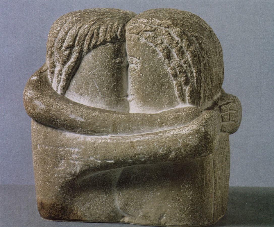 CariatideCarias's tweet photo. 🎨 🗿 🏛️ Historia del arte. Arte de las grandes civilizaciones antiguas. Egipto.

Estatua-cubo de Hotep. Reino Medio, XII Dinastía. El Cairo.

Brancusi. El beso. 1909. https://t.co/8opzij4RyI