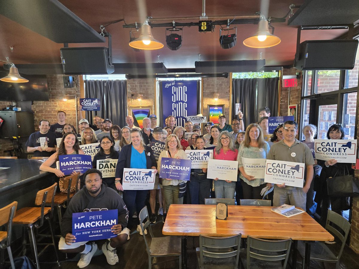 CaitforNewYork's tweet photo. #TeamCait had another jam-packed weekend knocking more than 18,500 doors across the district and talking to voters about our plans to rein in Washington corruption and bring down costs here in the Hudson Valley.

29 days. Let’s bring it home. https://t.co/gDiQk3VEtI