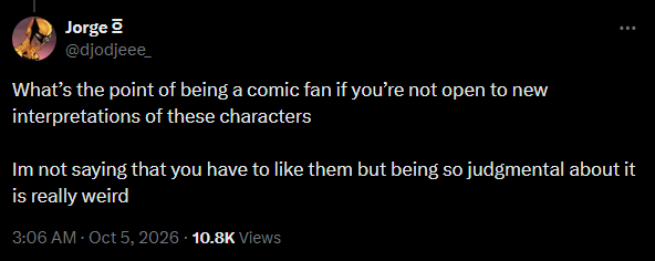 SnyderQueen_'s tweet photo. The hypocrisy of these fans who cried and bitched about the SnyderVerse for the last 10 years now saying this about Lanterns 😂 pathetic https://t.co/gjlSiyNfsS