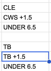 sprtsbettingpix's tweet photo. Oct 5 2026 #MLB Predictions attached

#MLBFreePick: TB +1.5 (-170)

MLB Underdog ATS 2026 Predictions: 1095-750

MLB Underdog ATS 2026 Picks: 193-123

See MLB Model Predictions here: https://t.co/BukQvoIoAM https://t.co/fRcd5qXxX2