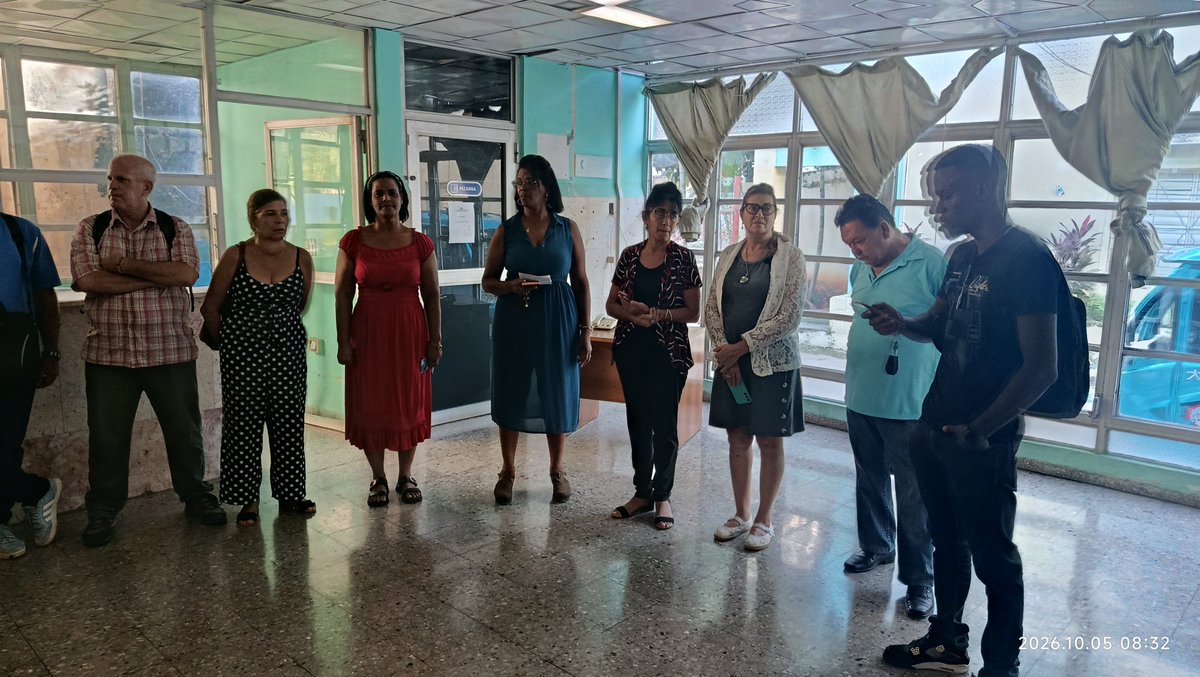 DraGelcys's tweet photo. Matutino informativo en el @CPHEMHabana #LaHabanaEsSalud https://t.co/6BCmSbYfNX