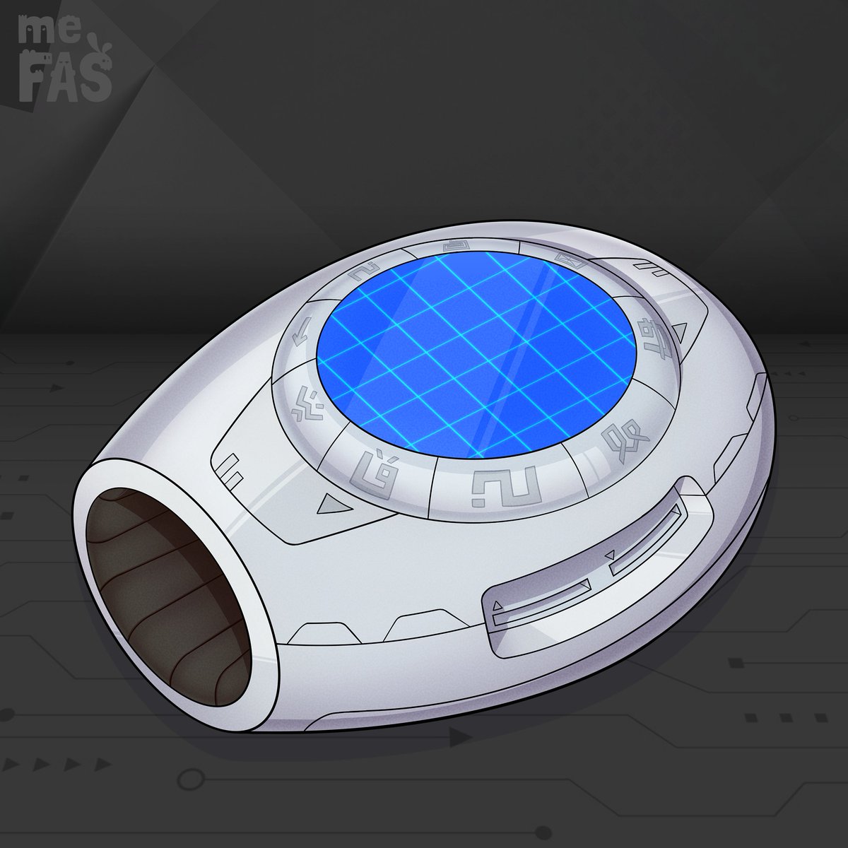 Maverick0992's tweet photo. Can now show of the finished digivice✨️
It came out pretty nicely 

Expect to see different variants of them in the future also a huge thanks to @meFAStoon for making it :D 💜 https://t.co/1X9lYM7S5P