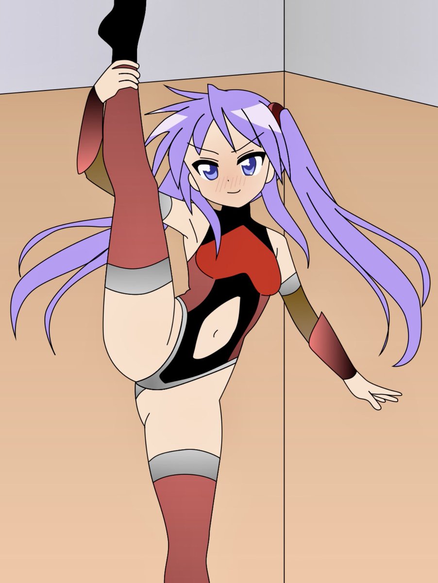 worldorionX's tweet photo. 対魔忍カガミを描くものです。SFW  
#イラスト好きさんとつながりたい 
#らきすた #luckystar #柊かがみ https://t.co/GdpfWQOw65